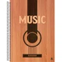 Caderno de Música Espiral Univ CD 80fls Sortido Animativa