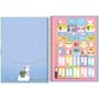 Caderno Esp Univ Capa Dura 160 Fls Azul Hello Tilibra