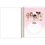 Caderno Espiral 1/4 Capa Dura 80 Folhas Azul Jolie Tilibra