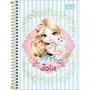 Caderno Espiral 1/4 Capa Dura 80 Folhas Verde Jolie Tilibra