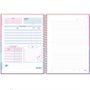 Caderno Espiral Capa Dura 80 Fls Colorido Cute Stitch Foroni