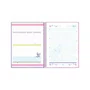 Caderno Espiral Capa Dura 80 Fls Colorido Love is Magic Stitch Foroni