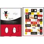 Caderno Espiral Colegial CD 80fls Branco Mickey Tilibra