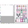 Caderno Espiral Univ CD 200fls Branco Lovely Friend Tilibra