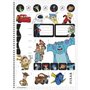 Caderno Espiral Universitário 160 Fls Our Fate Lives Within Us Kraft Pixar Animativa