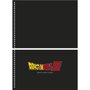 Caderno Espiral Universitário 80 Folhas Verde Goku e Freeza Dragon Ball Z Animativa