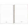 Caderno Esp Univ Capa Dura 160 Fls Rosa Happy Tilibra