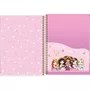 Caderno Espiral Universitário Capa Dura 160 Fls Rosa Jolie Tilibra