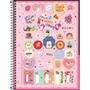 Caderno Espiral Universitário Capa Dura 160 Folhas Preto Free Spirit Bloom Tilibra