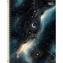 Caderno Espiral Universitário Capa Dura 160 folhas Preto Magic Tilibra
