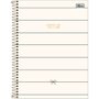 Caderno Espiral Universitário Capa Dura 256 Folhas Branco Kind Heart West Village Tilibra