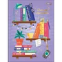 Caderno Esp Univ Capa Dura 80 Fls Azul Bookland Tilibra