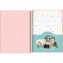 Caderno Esp Univ CD 80 Fls Azul Purrfect Cats Tilibra