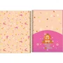 Caderno Espiral Universitário Capa Dura 80 Folhas Branco Today CapyClub Tilibra