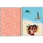 Caderno Esp Univ CD 80 Fls Colorido Moana Tilibra