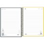 Caderno Espiral Univ CD 80fls Preto Simpsons Tilibra