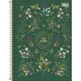 Caderno Espiral Universitário Capa Dura 80 Folhas Verde Escuro Naturalis Tilibra