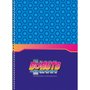 Caderno Espiral Univ CD 80fls Amarelo Boruto São Domingos