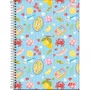 Caderno Espiral Universitário Capa Dura 96 Fls Azul Peixe D+ Tilibra
