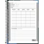 Caderno Espiral Universitário Capa Dura 96 Fls Azul Peixe D+ Tilibra
