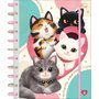 Caderno Inteligente Tilidisco Universitário 160 Folhas Colorido Purrfect Cat Tilibra