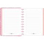 Caderno Inteligente Tilidisco Universitário 160 Folhas Rosa Pelúcia Purrfect Cat Tilibra