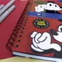 Caderno Smart Univ 80fls Vermelho Mickey Mouse DAC