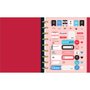 Caderno Tilidisco Colegial 80fls Preta West Village Tilibra
