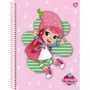 Caderno Universitário 80 Folhas Rosa Moranguinho Moranguinho Animativa