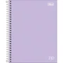 Caderno Universitário Cores 160 Folhas Lilás Zip Tilibra
