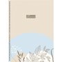 Caderno Universitário Espiral 80 Folhas Colorido Lumine Animativa