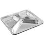 Caixa Bandeja Alumínio Com Divisória 900ml Life Clean