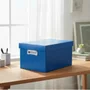 Caixa Organizador Plástica Pequena Azul Polibras