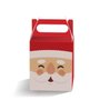 Caixa Panetone Papai Noel 18x18x18cm Xingo Unidade
