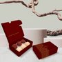 Caixa para 06 Doces Sem Visor Marrom Malbec Unidade Conceito