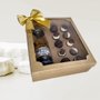 Caixa para Garrafa e 10 Doces Kraft Unidade Conceito