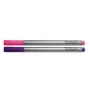 Caneta Grip Ponta Fina Roxa Faber Castell