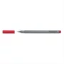Caneta Grip Ponta Fina Vermelha Faber Castell