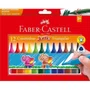 Caneta Hidrocor Jumbo 12 Cores Faber-Castell