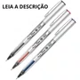 Caneta Tilibra Flow Gel Azul/Preta/Vermelha 0,5mm