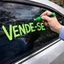 Caneta Vitrine Window Marker Branco Acrilex