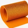 Cartolina EVA Glitter Laranja 40x60 Unidade Seller