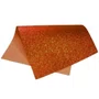 Cartolina EVA Glitter Laranja 40x60 Unidade Seller