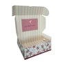 Cesta na Caixa Camélia 33x23x10 cm Cromus Unidade