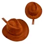 Chapéu Cowboy Caramelo Infantil Unidade