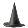Chapéu de Bruxa Preto Liso Farfan