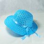 Chapéu de Camponesa Azul Bazar Importadora
