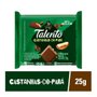 Chocolate Mini Talento Ao Leite com Castanha-do-Pará 25g 15 Unidades Garoto