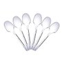 Colher de Sobremesa Cristal C/50 Unidades Prafesta