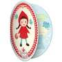 Convite Chapeuzinho Vermelho com 08 Unidades Junco